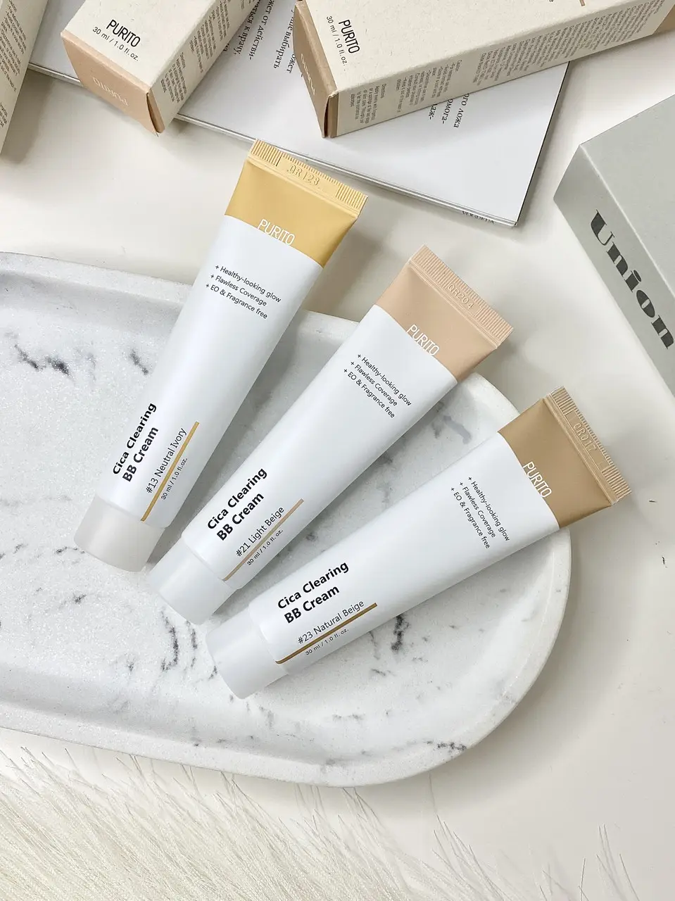 ВВ крем з екстрактом центелли Purito Cica Clearing BB Cream (№23 Natural Beige) 30ml